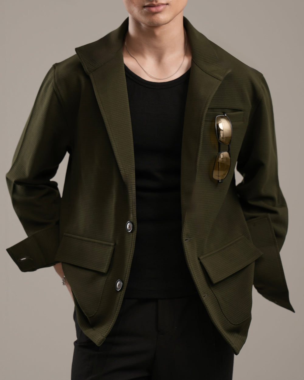 Green Overshirt