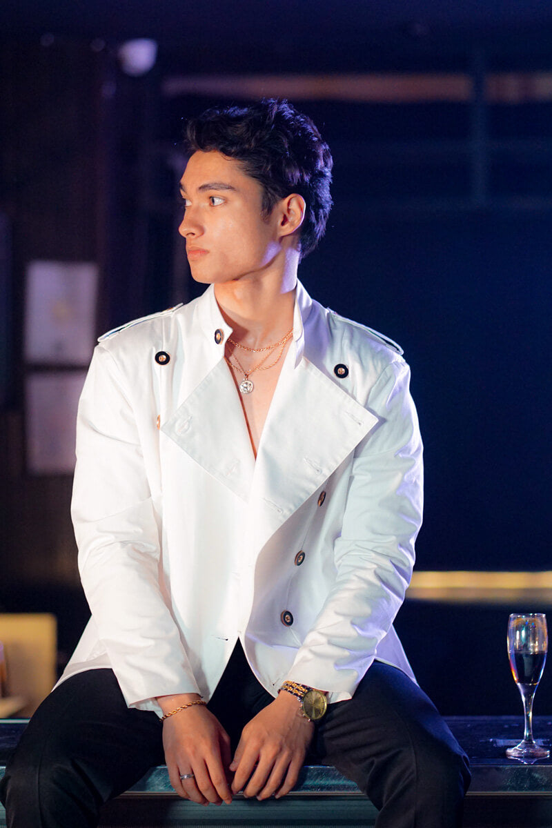 Napoleon Born To Party – White